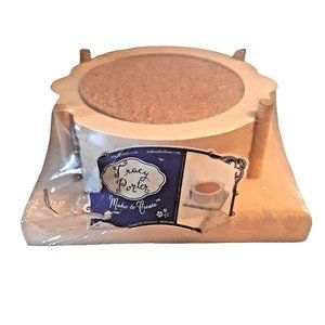 5 Piece Wooden Coasters Unfinished for Craft Painting Supplies NEW in pkg